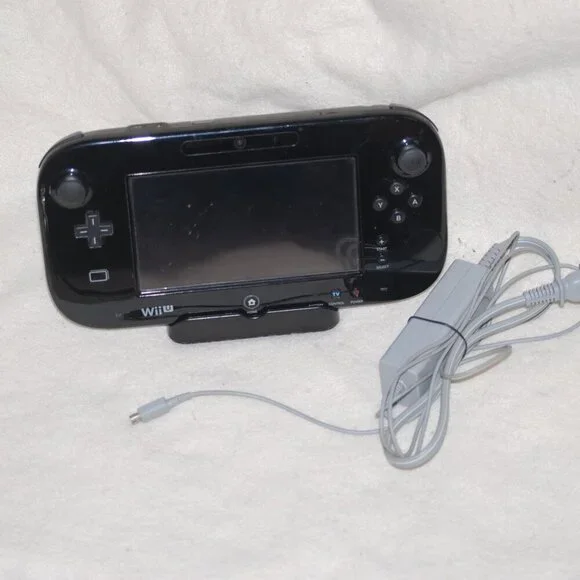 Lot Wii U Black Console Gamepad 3 Handheld Controllers Tested and Working! - Picture 10 of 14